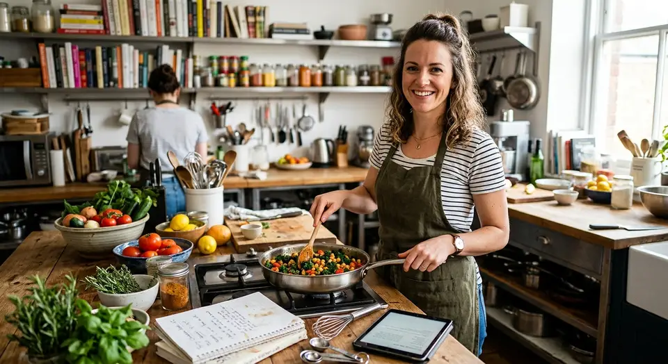 Sarah, the recipe developer